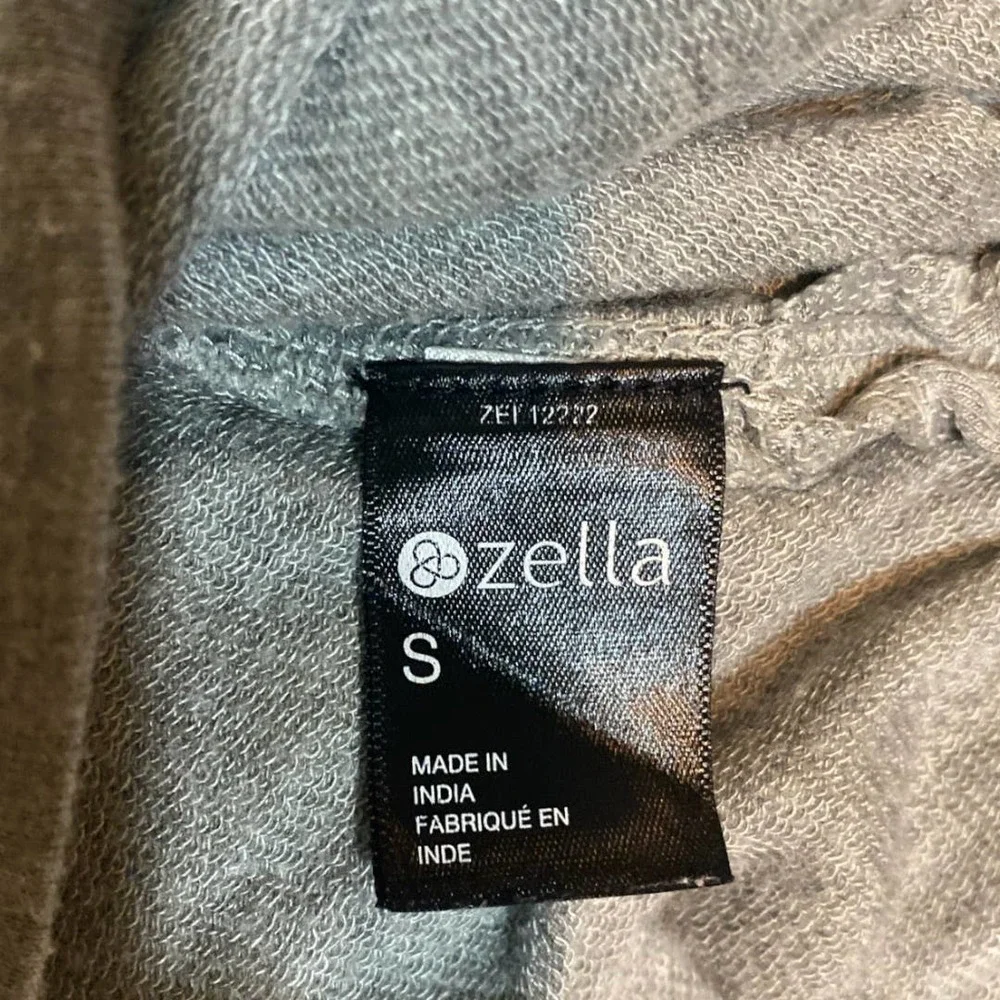 Zella Dress Small Heather Grey Sleeveless Bodycon Soft Mini Lounge Size S - Picture 7 of 8